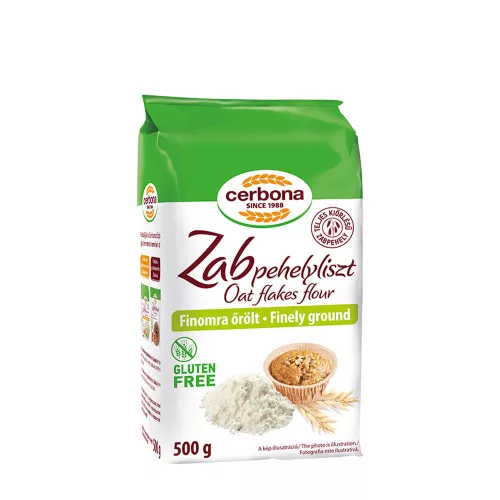 Cerbona Gluténmentes Zabpehelyliszt 500 g