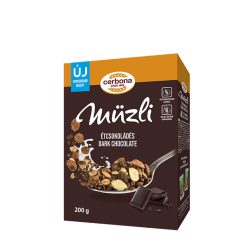 Cerbona Étcsokoládés Müzli 200 g
