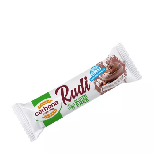Cerbona Gluténmentes Mogyorókrémes Rudi 30 g