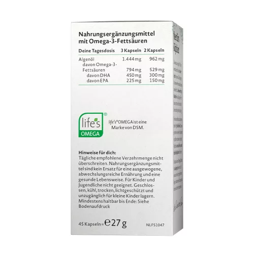 Nature Love Vegán Omega-3 45 Kapszula