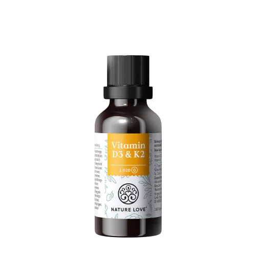 Nature Love D3 + K2 Vitamin 30 ml