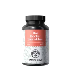  Nature Love Bio Görögszéna - Organic Fenugreek - Bio Bockshornklee 120 Kapszula