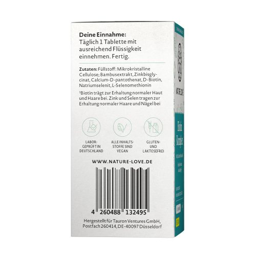 Nature Love Biotin Komplex 90 Tabletta