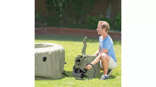 Intex Masszázsmedence, 6 személyes Mobil Jacuzzi PureSpa Bubble by INTEX 28428 