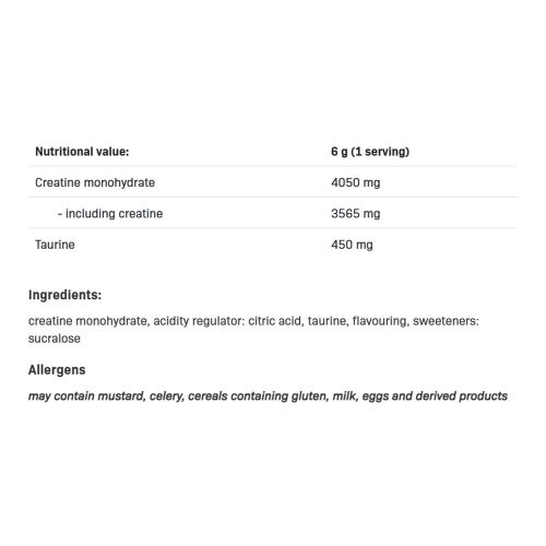 Allnutrition 3-Kreatin Malát Muscle Max 250 g