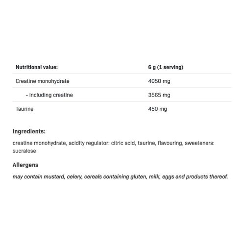 Allnutrition 3-Kreatin Malát Muscle Max 500 g