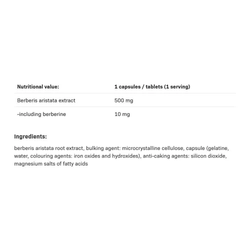 Allnutrition Berberin 90 Kapszula