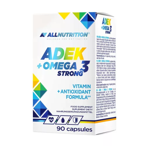 Allnutrition Adek + Omega 3 Strong 90 Kapszula