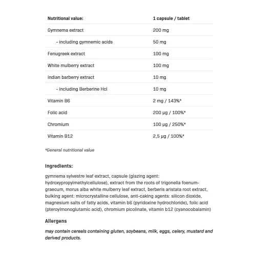 Allnutrition Berberin Hcl Plus 90 Kapszula