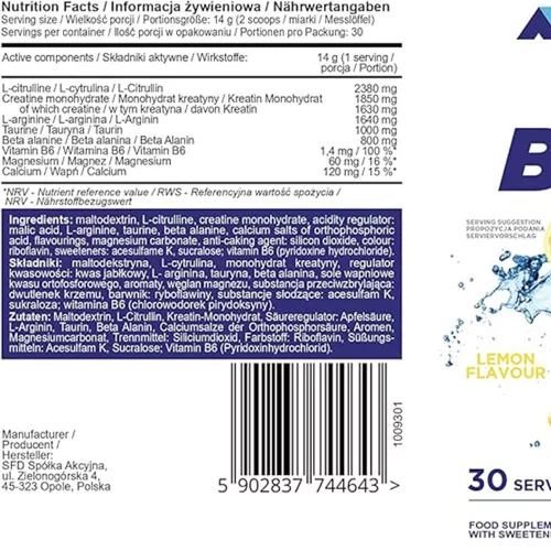 Allnutrition Big Pump Pre - Workout 420 g