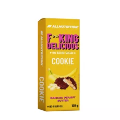   Allnutrition Fitking Cookie Banános Mogyoróvajas Keksz 128 g