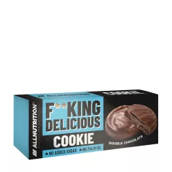 Allnutrition Fitking Cookie Dupla Csokoládés Keksz 128 g