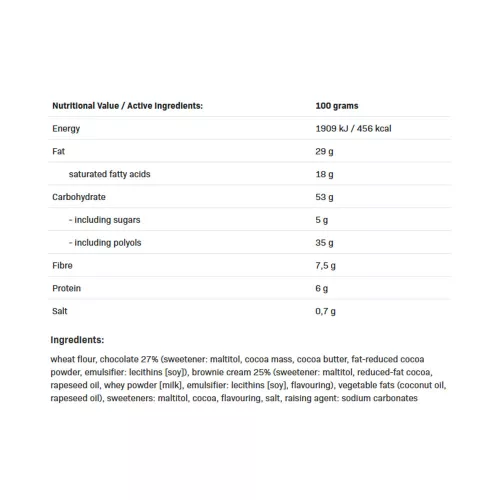 Allnutrition Fitking Cookie Dupla Csokoládés Keksz 128 g