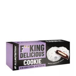   Allnutrition Fitking Cookie Fehércsokoládé Krémes Keksz 128 g