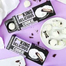 Allnutrition Fitking Cookie Fehércsokoládé Krémes Keksz 128 g
