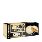 Allnutrition Fitking Cookie Fehércsokoládé Mogyorós Krémes Keksz 128 g