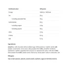 Allnutrition Fitking Cookie Tejcsokololádés Mogyorós Keksz 200 g