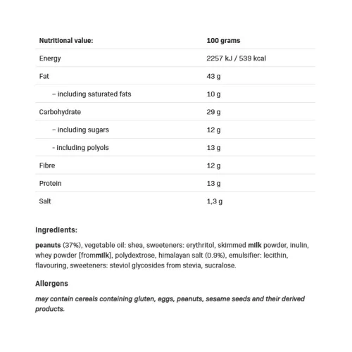 Allnutrition Fitking Delicious Cream 300 g