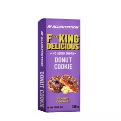   Allnutrition Fitking Delicious Donut Cookie - Fánk - típusú Keksz 128 g