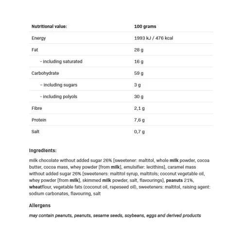 Allnutrition Fitking Delicious Donut Cookie - Fánk - típusú Keksz 128 g