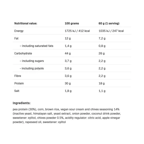 Allnutrition Protein Chips - Fitking Delicious Protein Chips 60 g