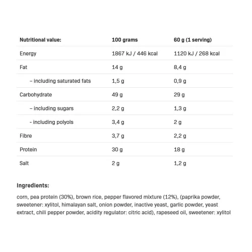 Allnutrition Protein Chips - Fitking Delicious Protein Chips 60 g