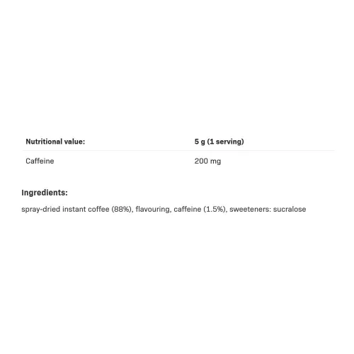 Allnutrition FitKing Energy Strong Coffee - Erős Kávé Kivonat 130 g