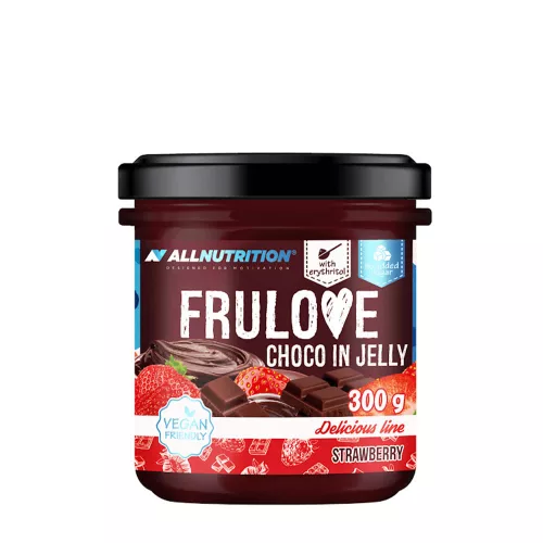 Allnutrition Frulove Csokis Epres Zselé - Choco In Jelly Strawberry 300 g