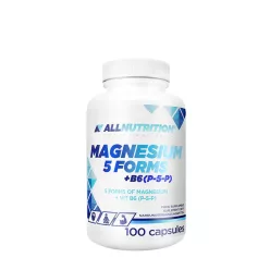   Allnutrition Magnézium 5 formában + B6 - vitamin (P - 5 - P) 100 Kapszula