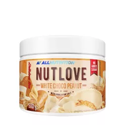 Allnutrition NUTLOVE Fehércsokoládés Mogyoró Krém 500 g
