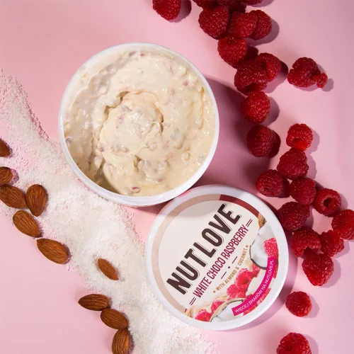 Allnutrition NUTLOVE Fehércsoki Krém Málnával 500 g