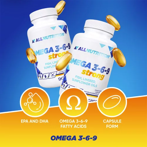 Allnutrition Omega 3 - 6 - 9 Strong 90 Kapszula