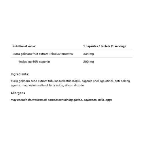 Allnutrition Tribulus 100 Kapszula