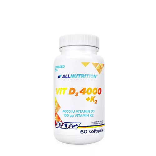 Allnutrition D3 4000 + K2 60 Lágykapszula