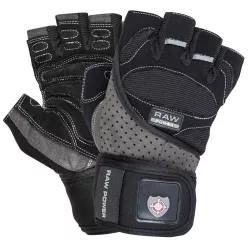 Power System Gloves Raw Power - Edzőkesztyű Fekete