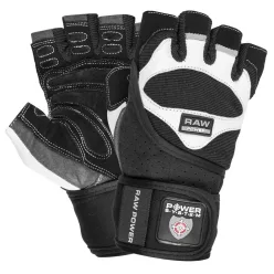 Power System Gloves Raw Power - Edzőkesztyű Fehér
