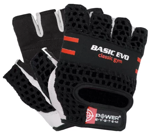 Power System Gloves Basic Evo - Edzőkesztyű Fekete