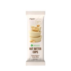   Vilgain Bio Nut Butter Cups Fehér Földimogyorós Mennyország 39 g