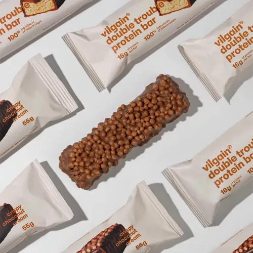 Vilgain Double Trouble Protein Bar Csokoládés Bueno 55 g