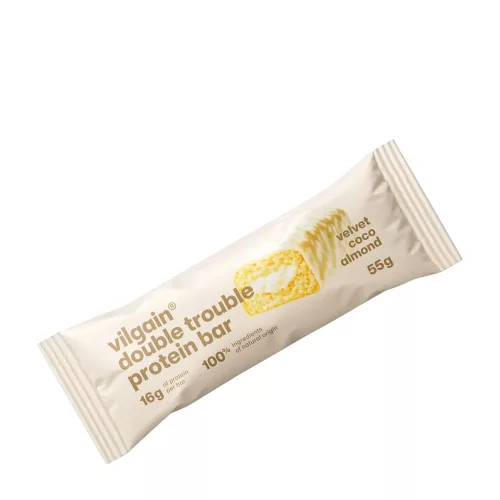 Vilgain Double Trouble Protein Bar Kókuszos-Mandula Krém 55 g
