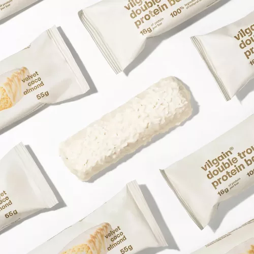 Vilgain Double Trouble Protein Bar Kókuszos-Mandula Krém 55 g