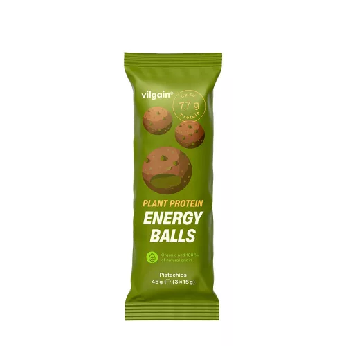 Vilgain Plant Protein Energy Balls BIO Pisztácia 45 g