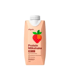 Vilgain Protein Milkshake Eper 330 ml