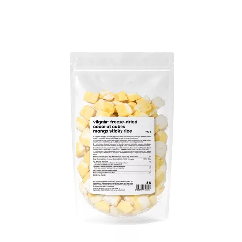 Vilgain Kókuszos Gyümölcskockák 100 g