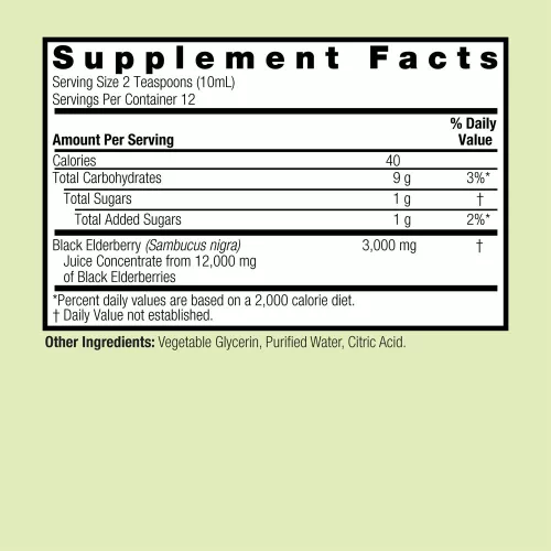 Nature's Answer Sambucus Original - Fekete Bodza 240 ml