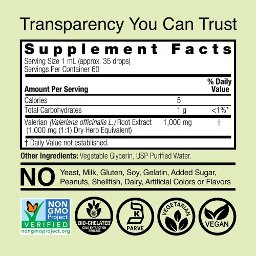 Nature's Answer Valerian Extract - Macskagyökér Kivonat 30 ml