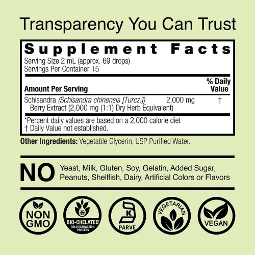Nature's Answer Schisandra Extract - Kínai Kúszómagnólia Kivonat 30 ml