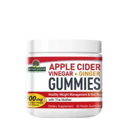   Nature's Answer Apple Cider Vinegar & Ginger Gummies - Almaecet és Gyömbér Gumicukor 45 Gumicukor
