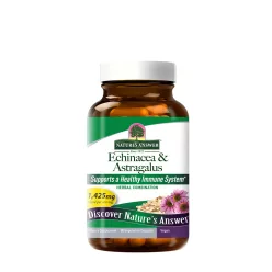  Nature's Answer Echinacea & Astragalus - Bíbor Kasvirág & Csüdfű 90 Kapszula