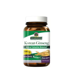   Nature's Answer Korean Ginseng Root - Koreai Ginzeng Gyökér 50 Kapszula